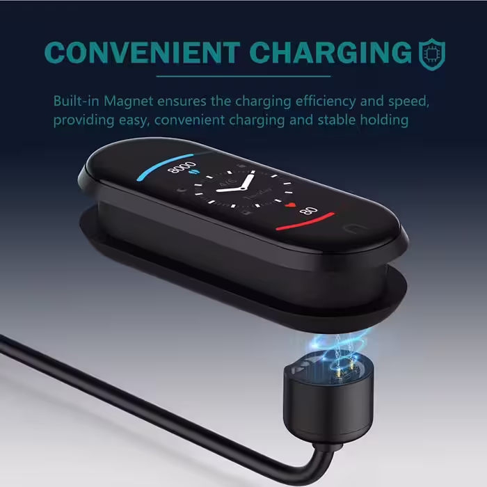 کابل شارژ راینو مدل R-Charge مناسب برای مچ بند هوشمند شیائومی Mi Band 5 / 6 / 7