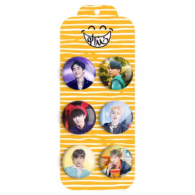 پیکسل خندالو مدل شیومین گروه اکسو کد 627A مجموعه 6 عددی