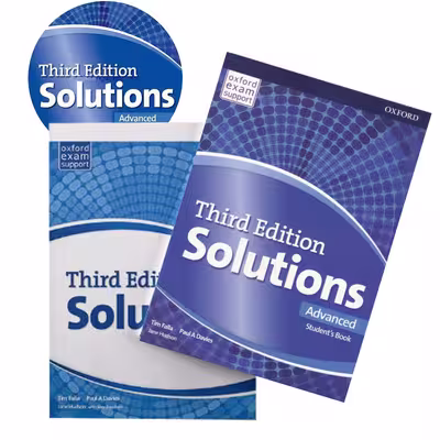 کتاب Solutions Advanced 3rd Edition اثر Paul A.Davies and Tim Falla انتشارات OXFORD
