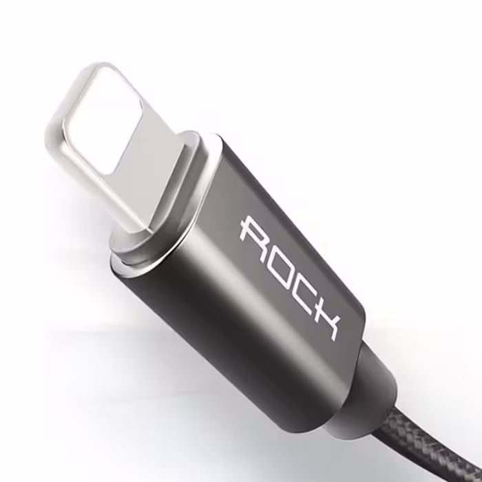 کابل تبدیل USB به لایتنینگ راک مدل RCB0432 طول 1.8 متر 