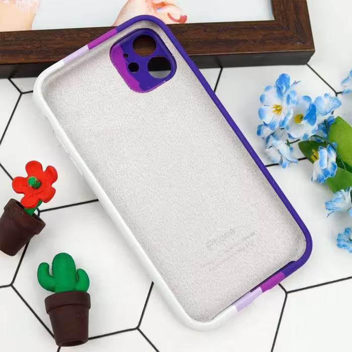 کاور مدل سیلیکونی طرح آبرنگی مناسب برای گوشی موبایل اپل Iphone 11 