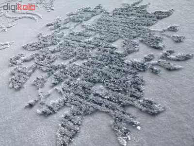 فرش ماشینی زمرد مشهد کد DI14 زمینه سبز آبی