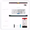 برچسب پوششی ماهوت مدل White Wood مناسب برای تبلت سامسونگ Galaxy Tab A7 10.4 LTE 2020 T505