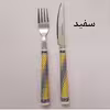 ست کارد و چنگال میوه خوری 12 پارچه  مدل WTG