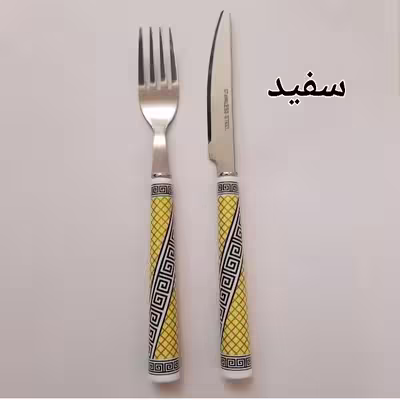 ست کارد و چنگال میوه خوری 12 پارچه  مدل WTG
