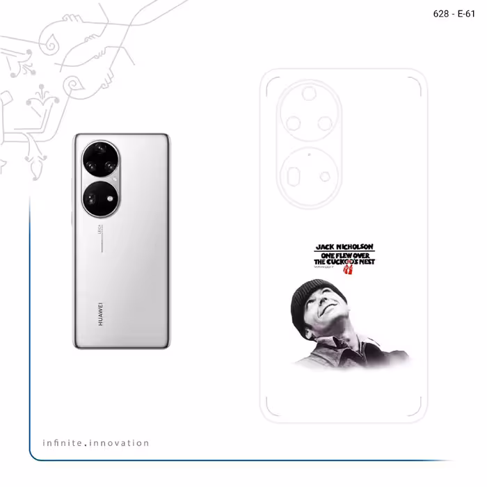 برچسب پوششی ماهوت مدل One Flew Over the Cuckoo's Nest مناسب برای گوشی موبایل هوآوی P50 Pro