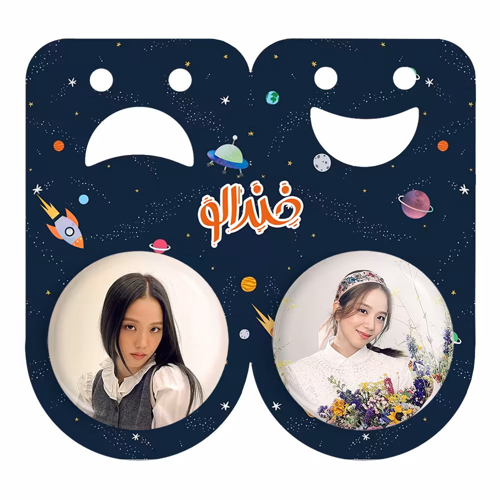 پیکسل خندالو مدل جیسو بلک پینک کد 1413714129 مجموعه 2 عددی