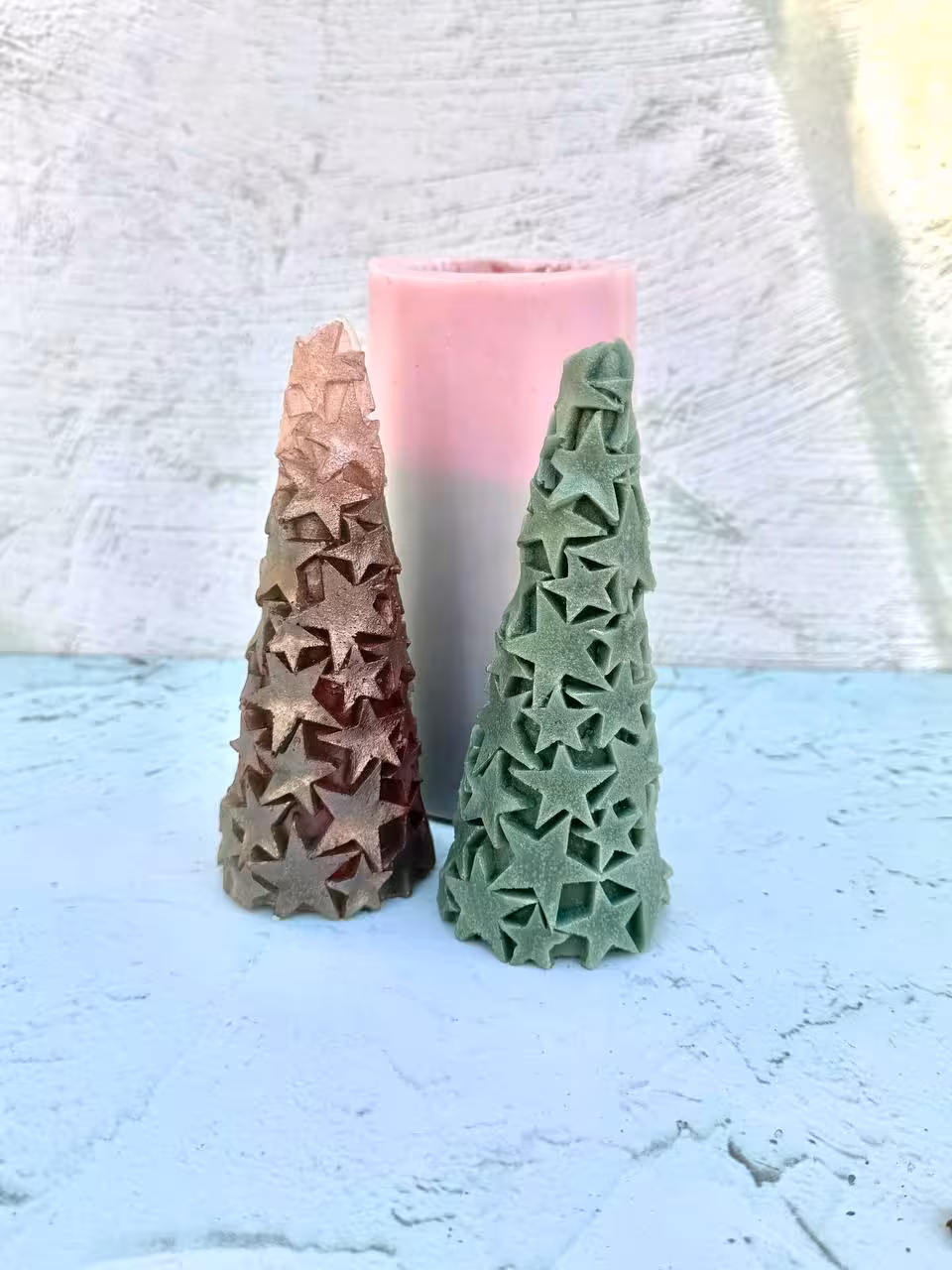 قالب سیلیکونی کاج ستاره دار