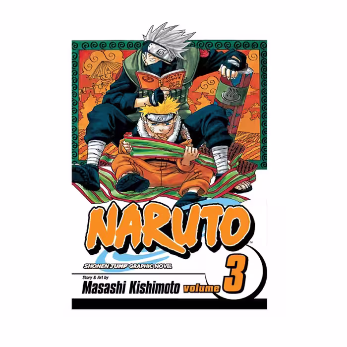 کتاب مانگا Naruto Vol. 3 نارتو جلد 3