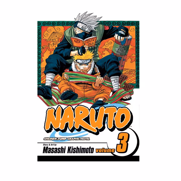 کتاب مانگا Naruto Vol. 3 نارتو جلد 3