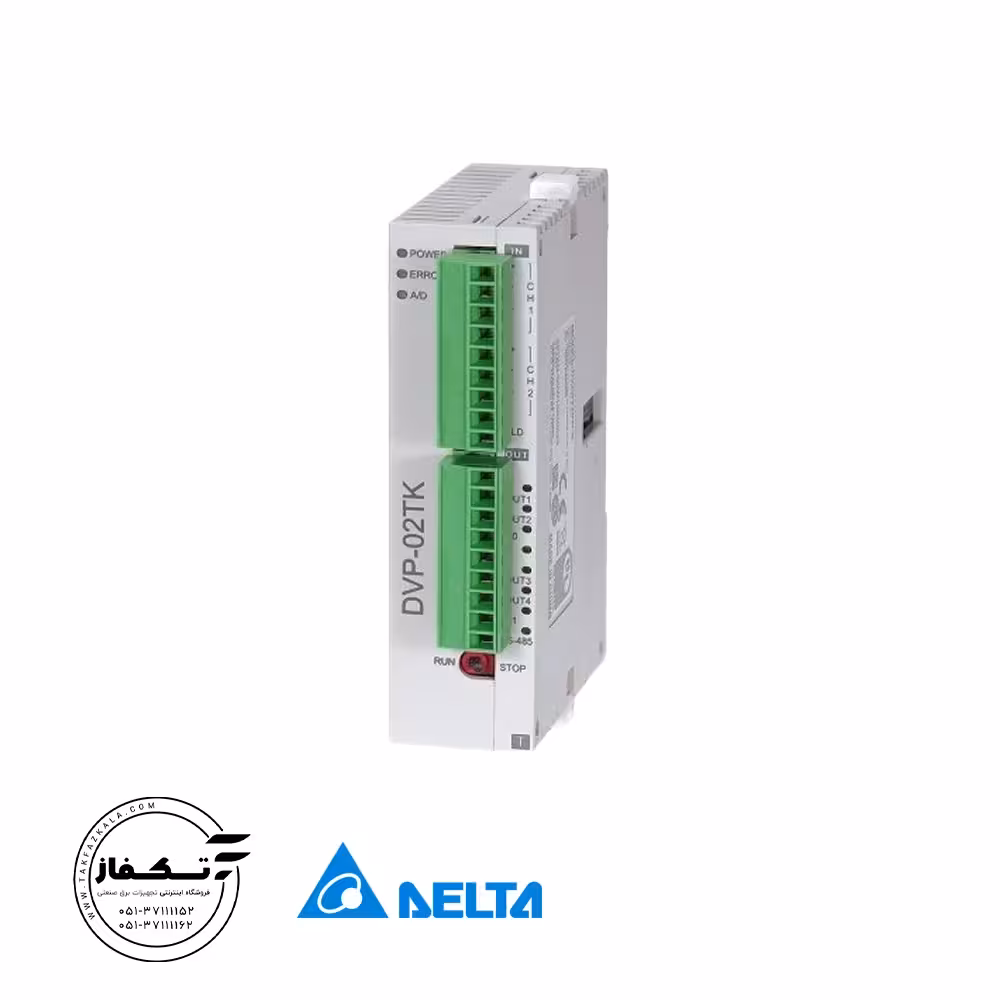 ماژول دما PLC دلتا مدل DVP02TKN-S
