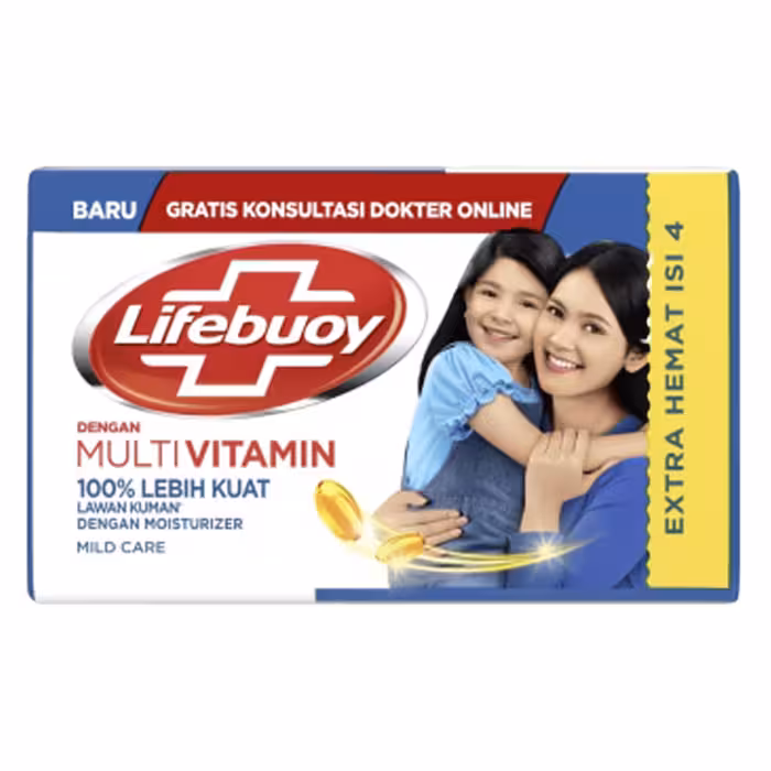 صابون لایفبوی آنتی باکتریال Mild Care، 100 گرم