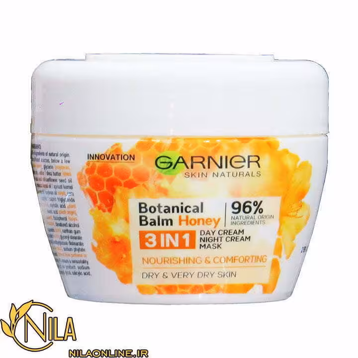 کرم بالم مغذی 3 در 1 بوتانیکال حاوی عسل گارنیر GARNIER Botanical حجم 150 میلی لیتر