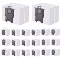 پاکت 20 عددی جارو رباتیک روبوراک مناسب مدل Roborock S8 Pro Ultra, S8 , Q7 Max , Q8 Max , Q5 Max , Q5 , Q5 Pro , S7 Max Ultra, S7 MaxV Ultra, Q7  Vacuum Cleaner (ارسال 10 الی 15 روز کاری)