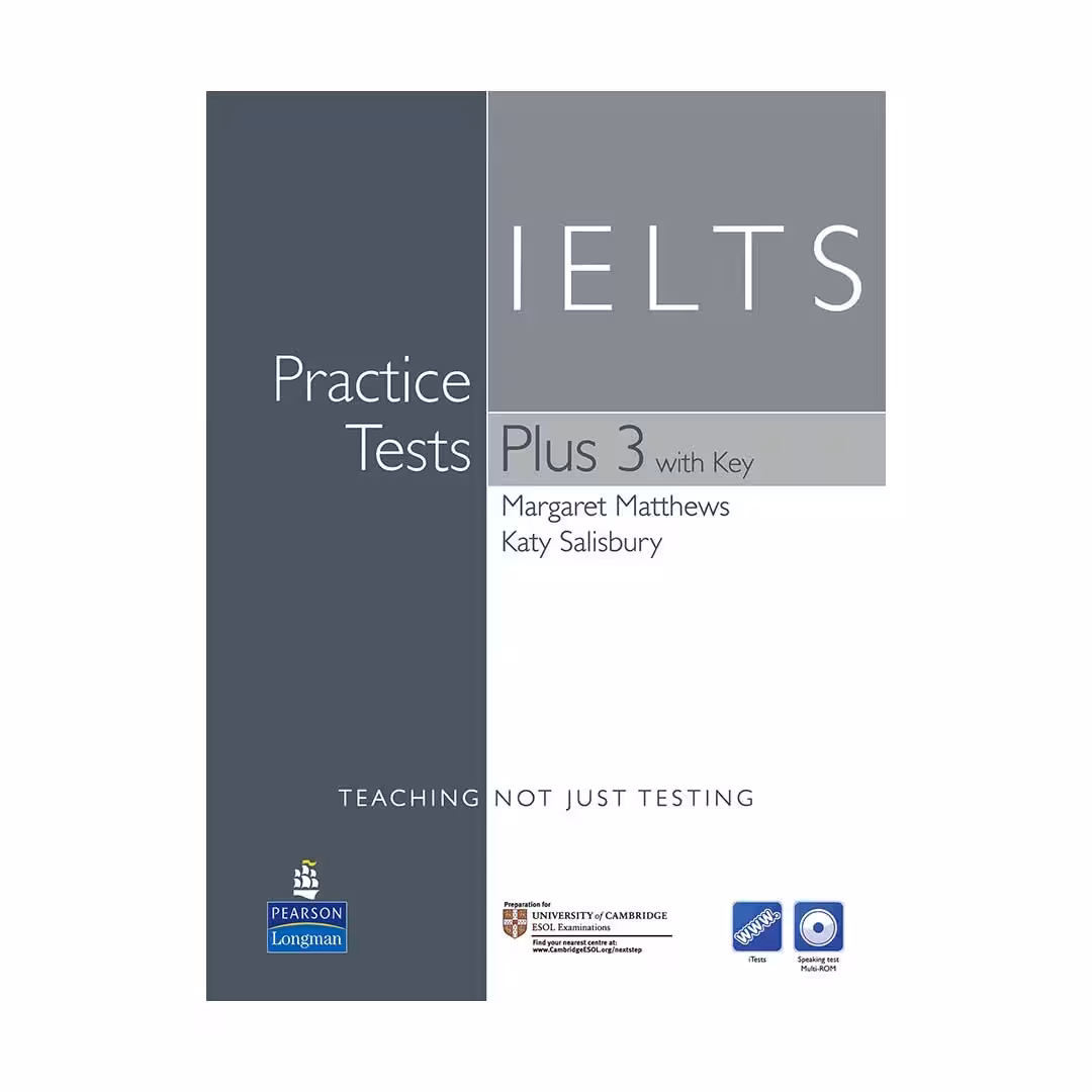 آیلتس پرکتیس تست پلاس 3 | کتاب انگلیسی IELTS Practice Tests Plus 3
