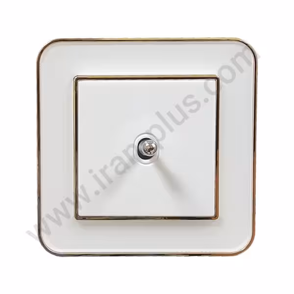 کلید کلاسیک تبدیل مدل ارس سفید طلایی میانی سفید