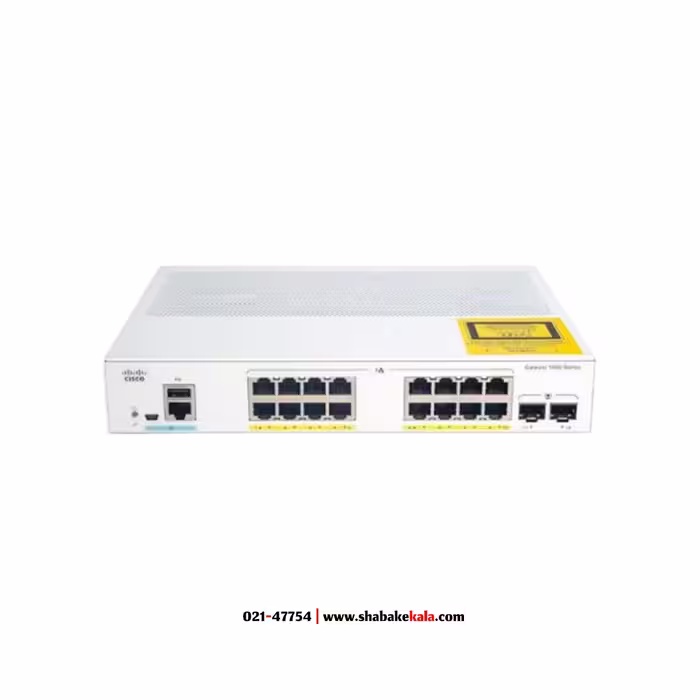 سوئیچ سیسکو مدل WS-C1000-16P-2G-L
