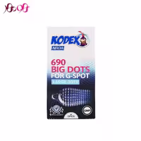 کاندوم کدکس خاردار مدل بیگ داتس Big dots (10 عددی)