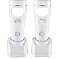 بسته 2 عددی چراغ قوه‌های LED سوکتی دیواری قطع برق قابل جدا شدن سنسور حرکت و سنسور گرگ و میش 4 کاره