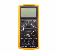 مولتی متر دیجیتال EXCEL DT9208A