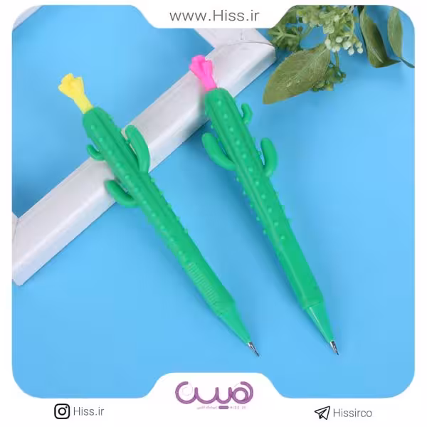 اتود سیلیکونی طرح کاکتوس 0.7 (رنگ رندوم)