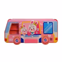 جامدادی کتابی مغناطیسی تراش دار مدل اتوبوسی کد 35263 طرح متنوع