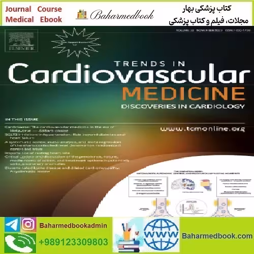 Trends in Cardiovascular Medicine Volume 33 Issue 1 to 8 2023