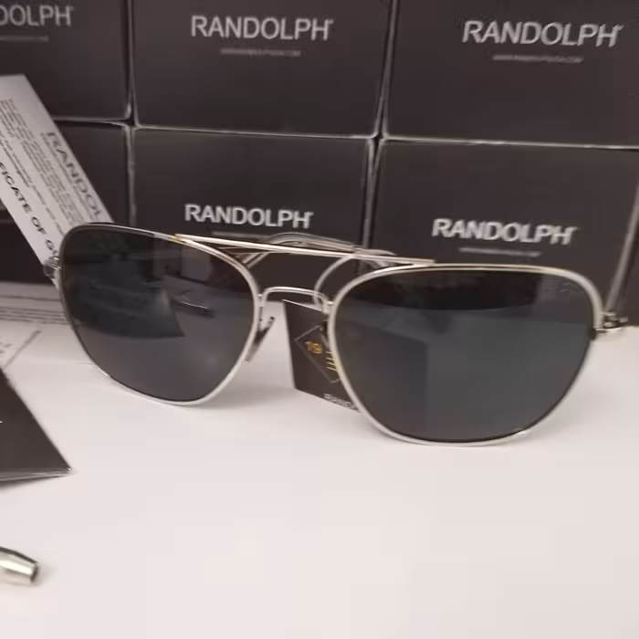 عینک خلبانی unisex مناسب مرد و زن اصل آمریکا راندولف اویاتور randolph aviator