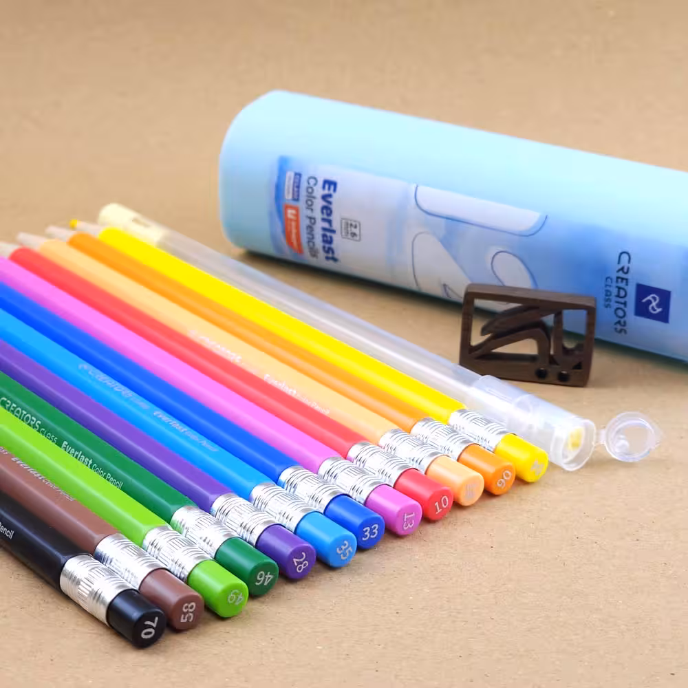 مداد رنگی اتودی 12 رنگ سی کلاس اورلست (کریتورز کلاس) C CLASS (Creators class) Everlast mechanical 12 colour Pencil