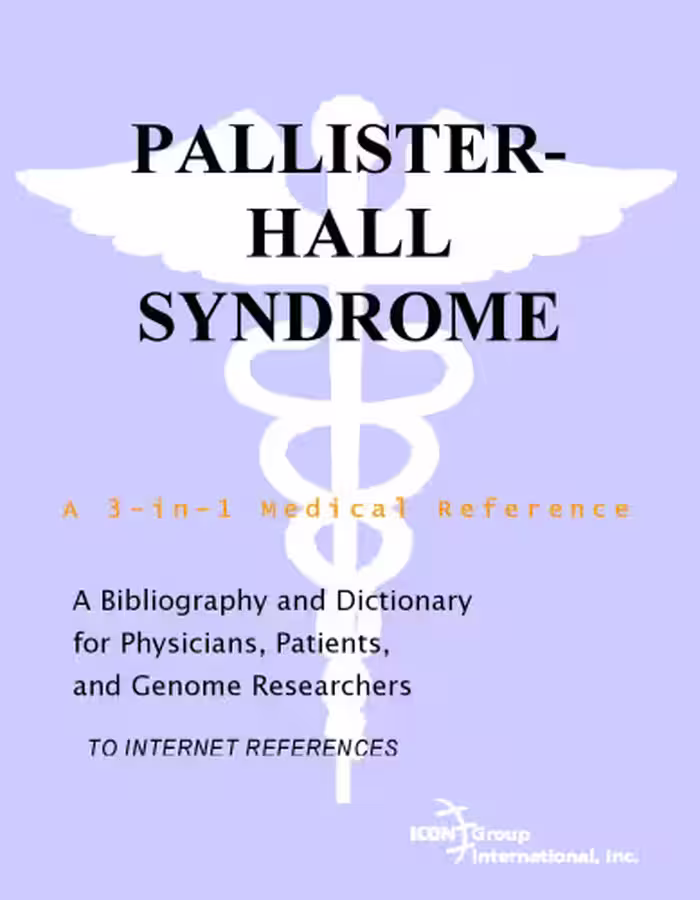 خرید و دانلود نسخه کامل کتاب Pallister-Hall Syndrome - A Bibliography and Dictionary for Physicians, Patients, and Genome Researchers