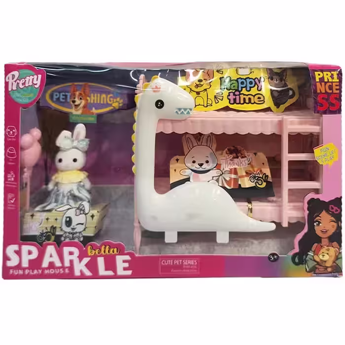 خرگوش sparkle تخت دایناسوری
