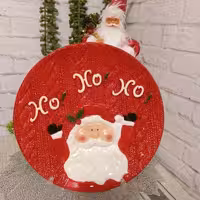 بشقاب گرد بزرگ