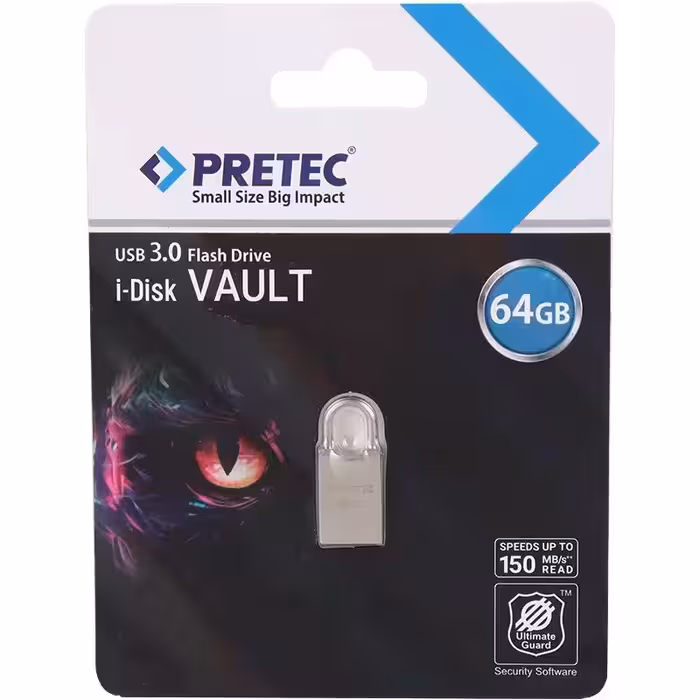 فلش مموری پرتک 64 گیگابایت مدل PRETEC USB3