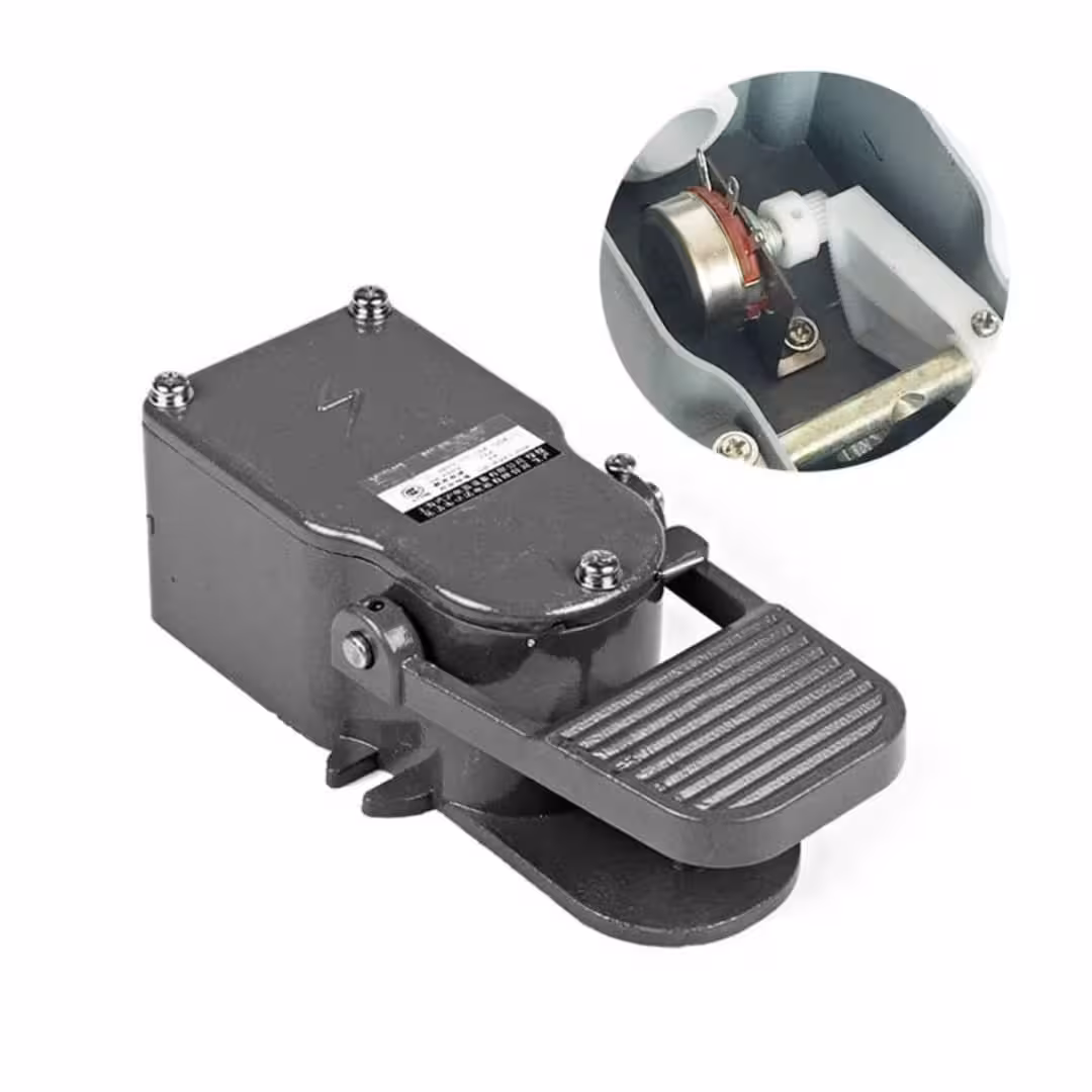 پدال ولومی کلید دار صنعتی مدل (FOOT SWITCH KE11-5K WITCH SWITCH)
