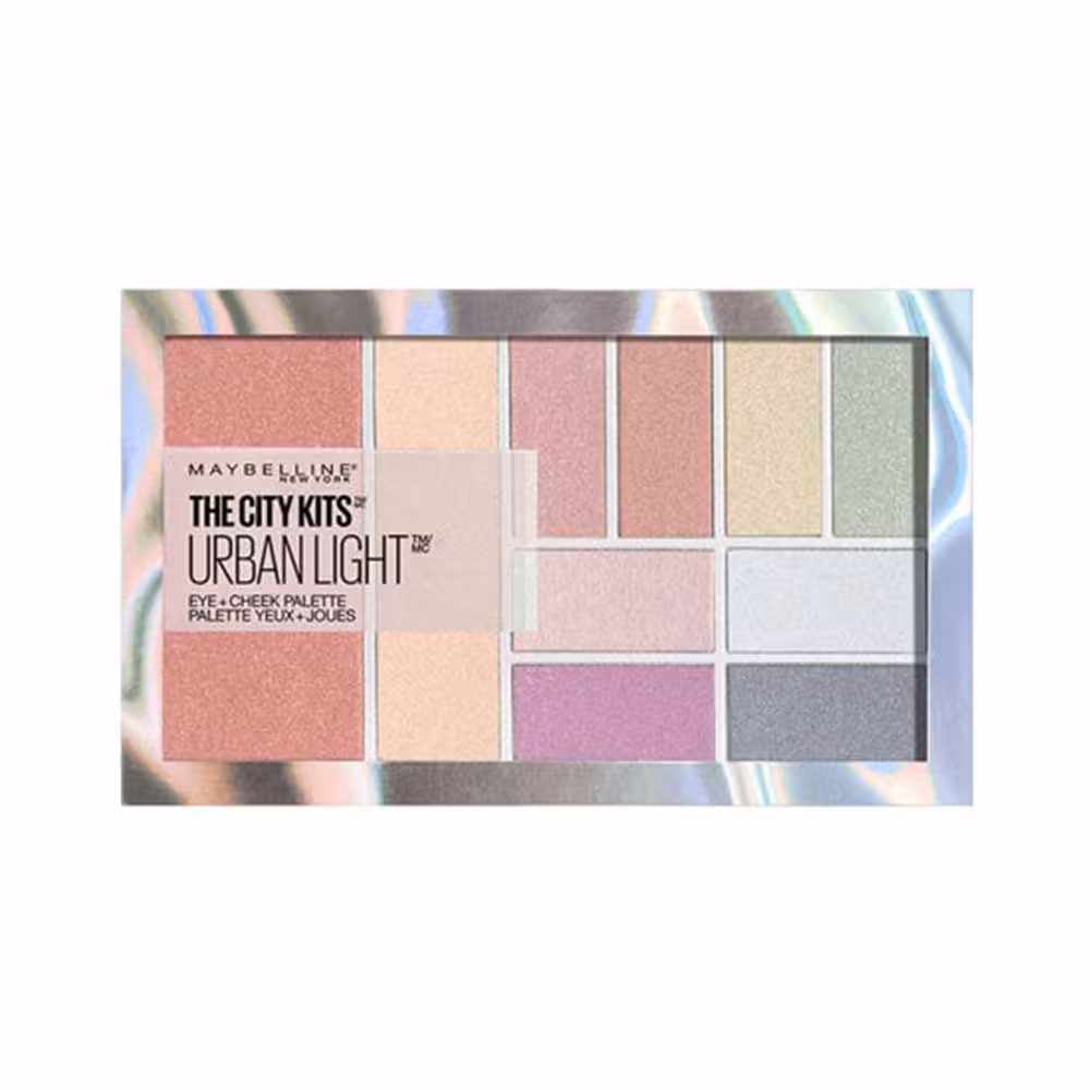 پالت سایه و رژگونه سیتی کیتس میبلین Maybelline