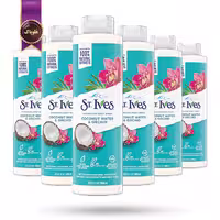 6 عدد شامپو بدن سنت ایوز St.Ives مدل آب نارگیل و ارکیده coconut water & orchid حجم 650 میلی لیتر   (اورجینال)