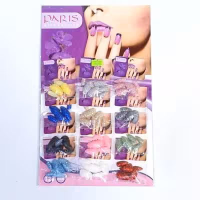 ناخن مصنوعی شنی اکلیلی (سر تیز)