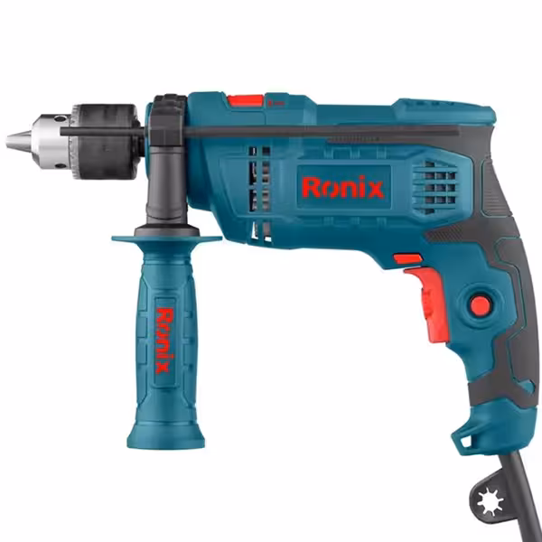 دریل چکشی 25 میلی‌متری 750 وات رونیکس کد 2214