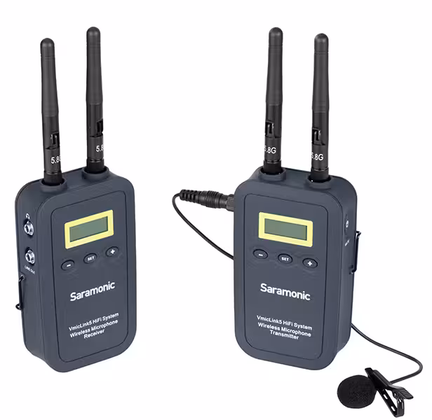خرید میکروفون یقه ای Saramonic VmicLink5 HiFi System با بهترین قیمت