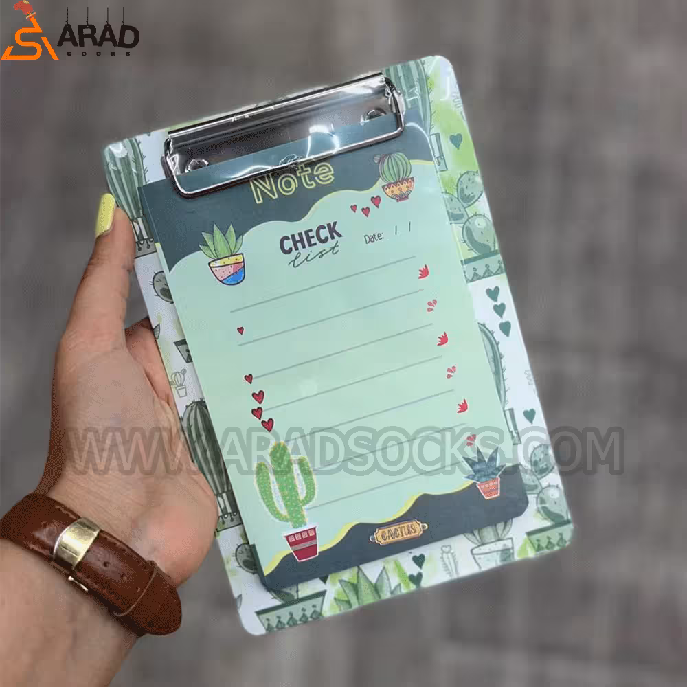 چک لیست و زیردستی طرح کاکتوس