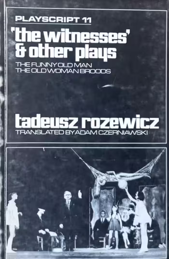 The witnesses &amp; other plays | Tadeusz Różewicz