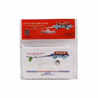 نخ دندان مدل کارتی با پوشش موم زنبور و طعم نعنا ارکید