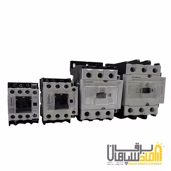 کنتاکتور 9 آمپر، 4 کیلووات، برند مبنا الکتریک مدل MXC-09