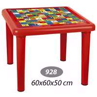 میز کودک عکس دار 60 در 60 کد 928