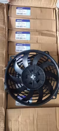 فن کندانسور 24 ولت کوچک  فقط فن و موتور فن