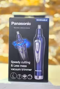 ماشین اصلاح بینی، گوش و خط ریش پاناسونیک مدل Vacuum Trimmer