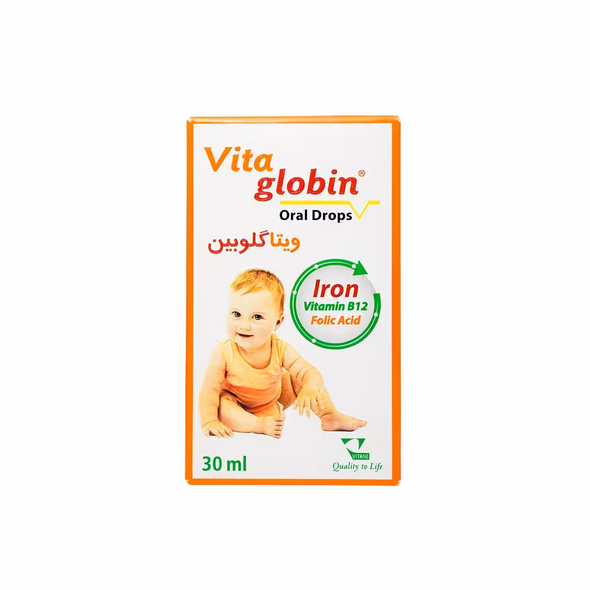 قطره آهن ویتاگلوبین ویتان مخصوص کودکان (30 میل)