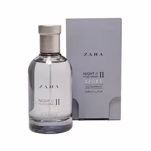 عطر و ادکلن مردانه زارا نایت پور هوم2 اسپرت ادوپرفیوم Zara Night Pour Homme II Sport EDP for men