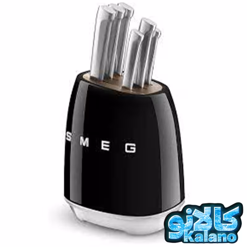 سرویس چاقو 7 پارچه اسمگ رنگ مشکی