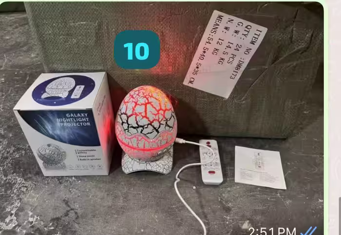 چراغ خواب فضایی کد 8173